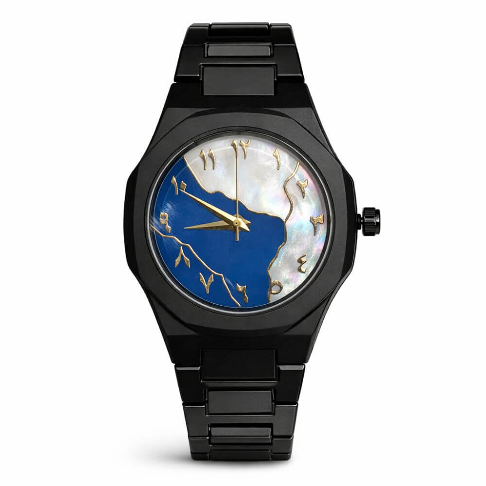 Arabic Aura Watch New (Black)